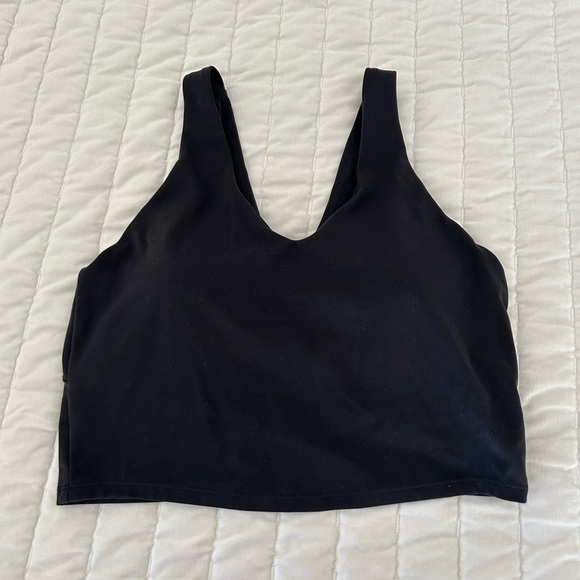 All In Motion L flex light support v-neck cropped sports bra - Picture 4 of 5